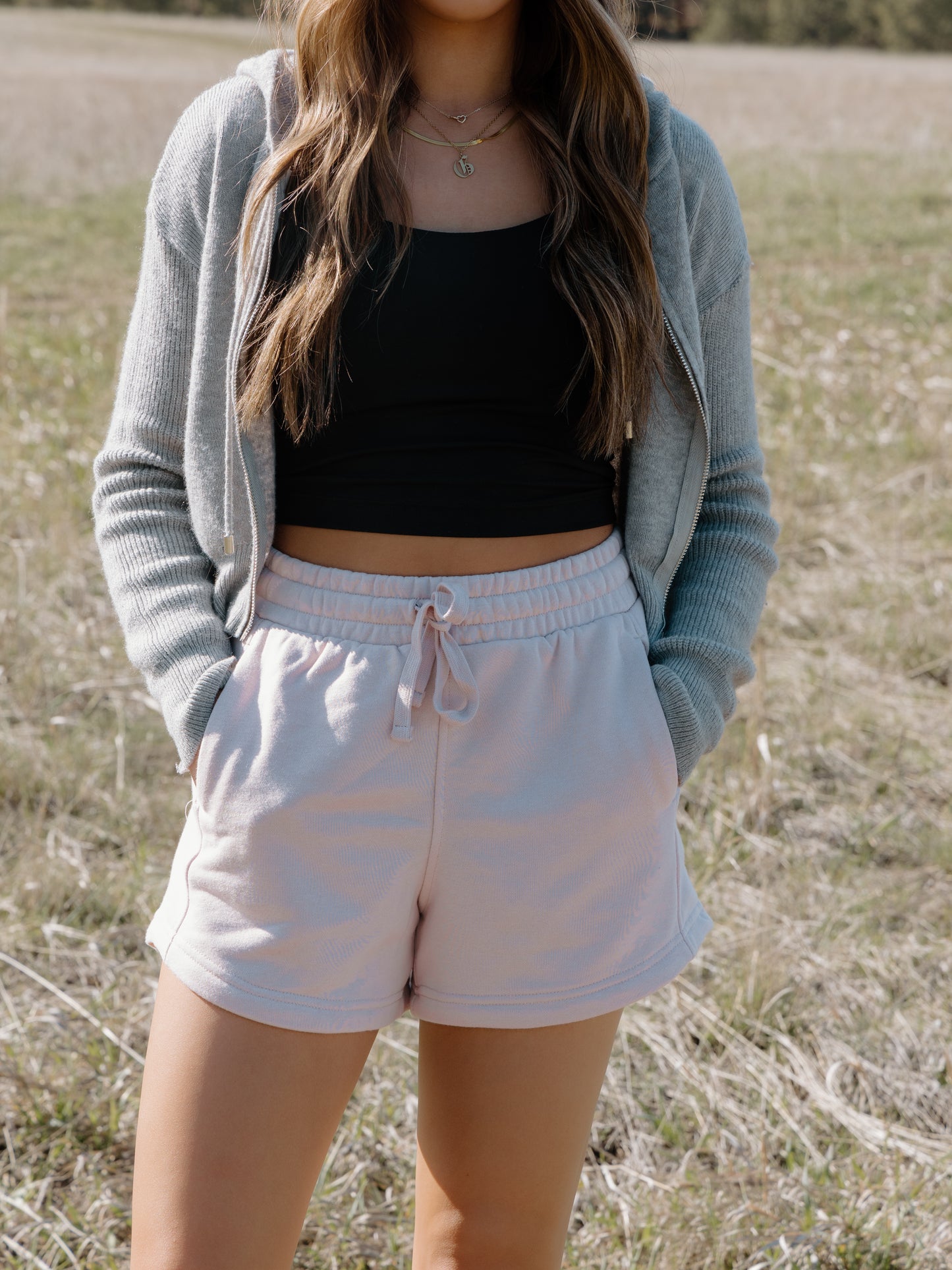 Kimberly Zip Up Knit Sweater Hoodie