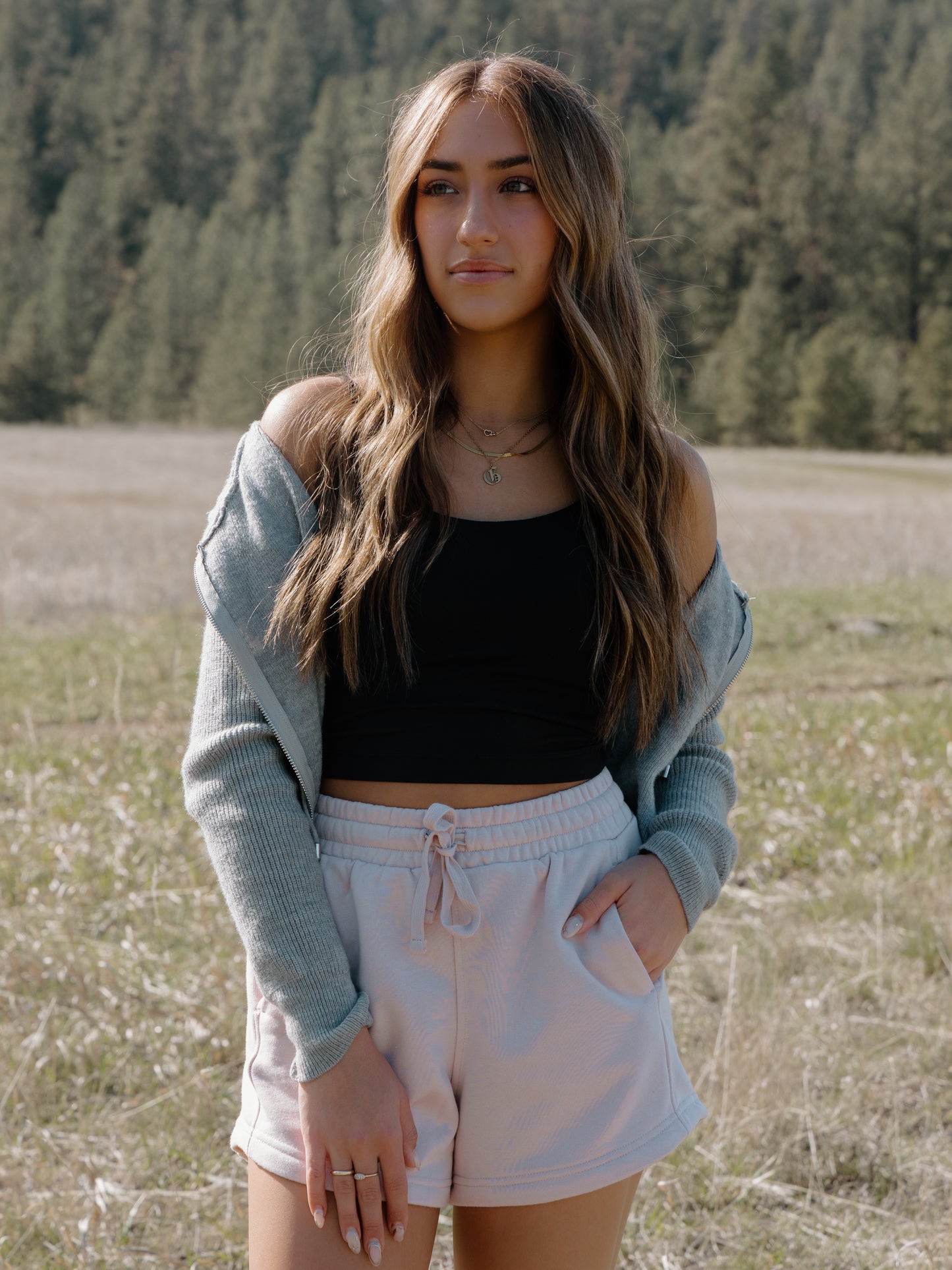 Kimberly Zip Up Knit Sweater Hoodie