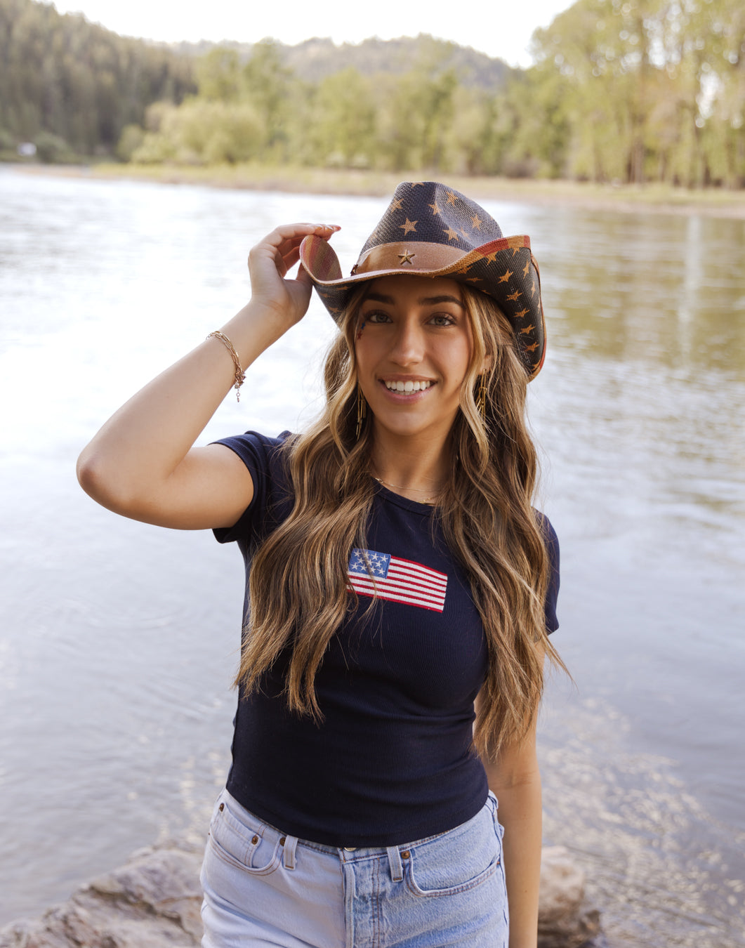 Miss Amercia Short Sleeve T-Shirt
