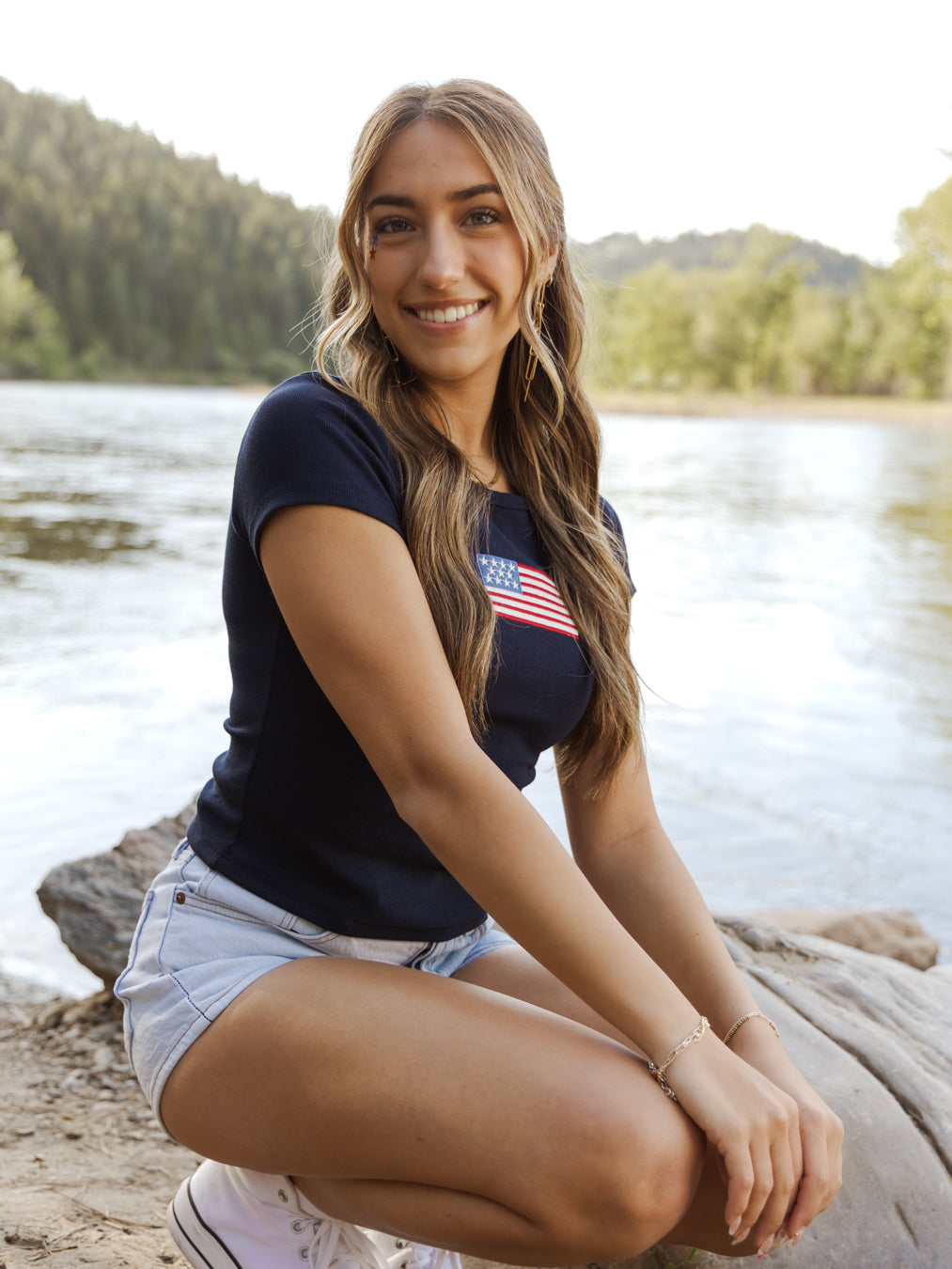 Miss Amercia Short Sleeve T-Shirt