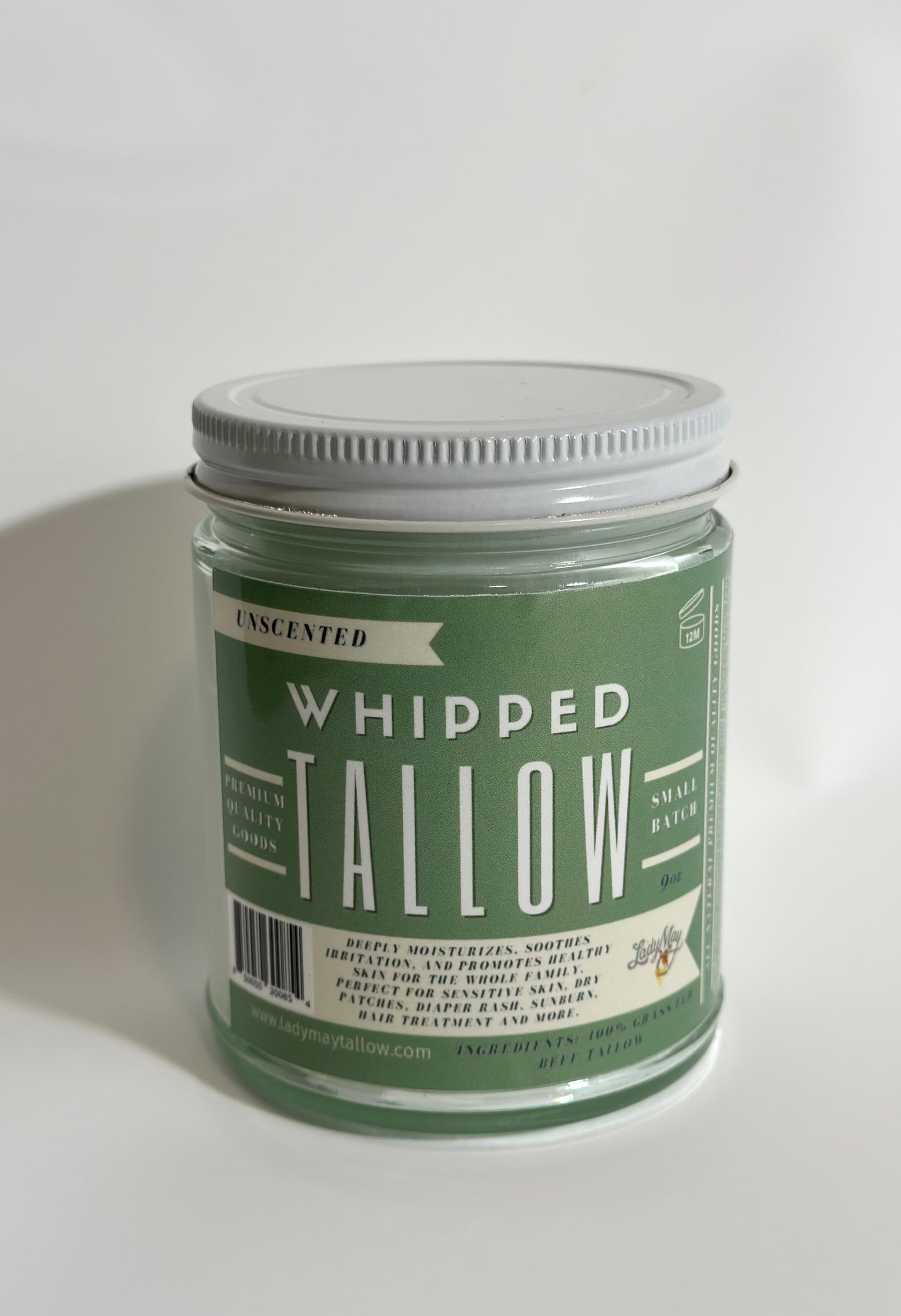 9oz Whipped Tallow Moisturizer