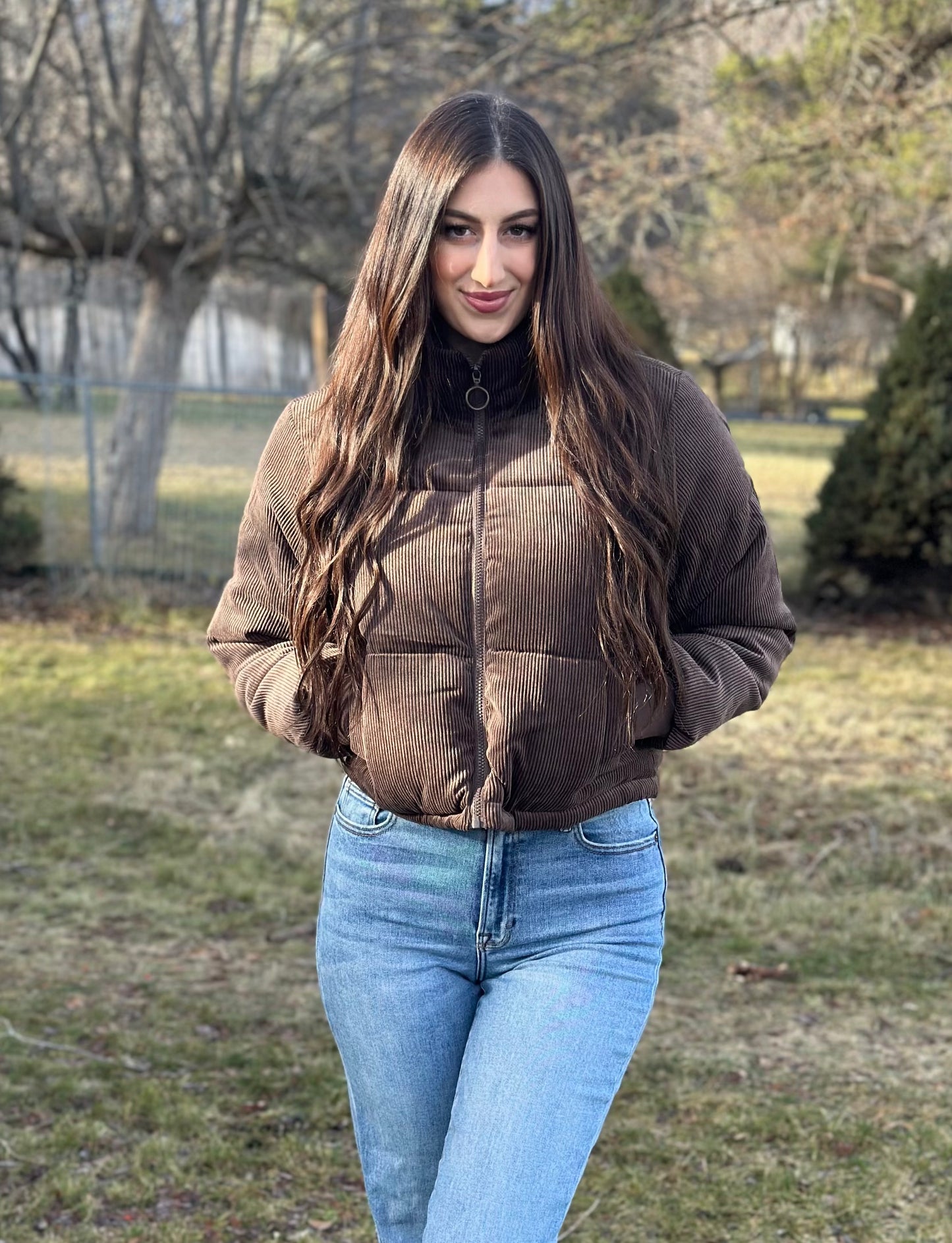 Maddie Corduroy Puffer