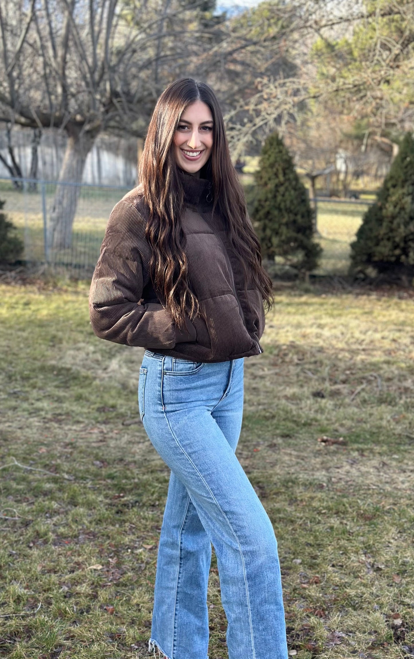 Maddie Corduroy Puffer
