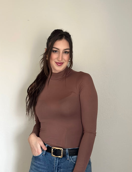 The Perfect Turtleneck Long Sleeve Top