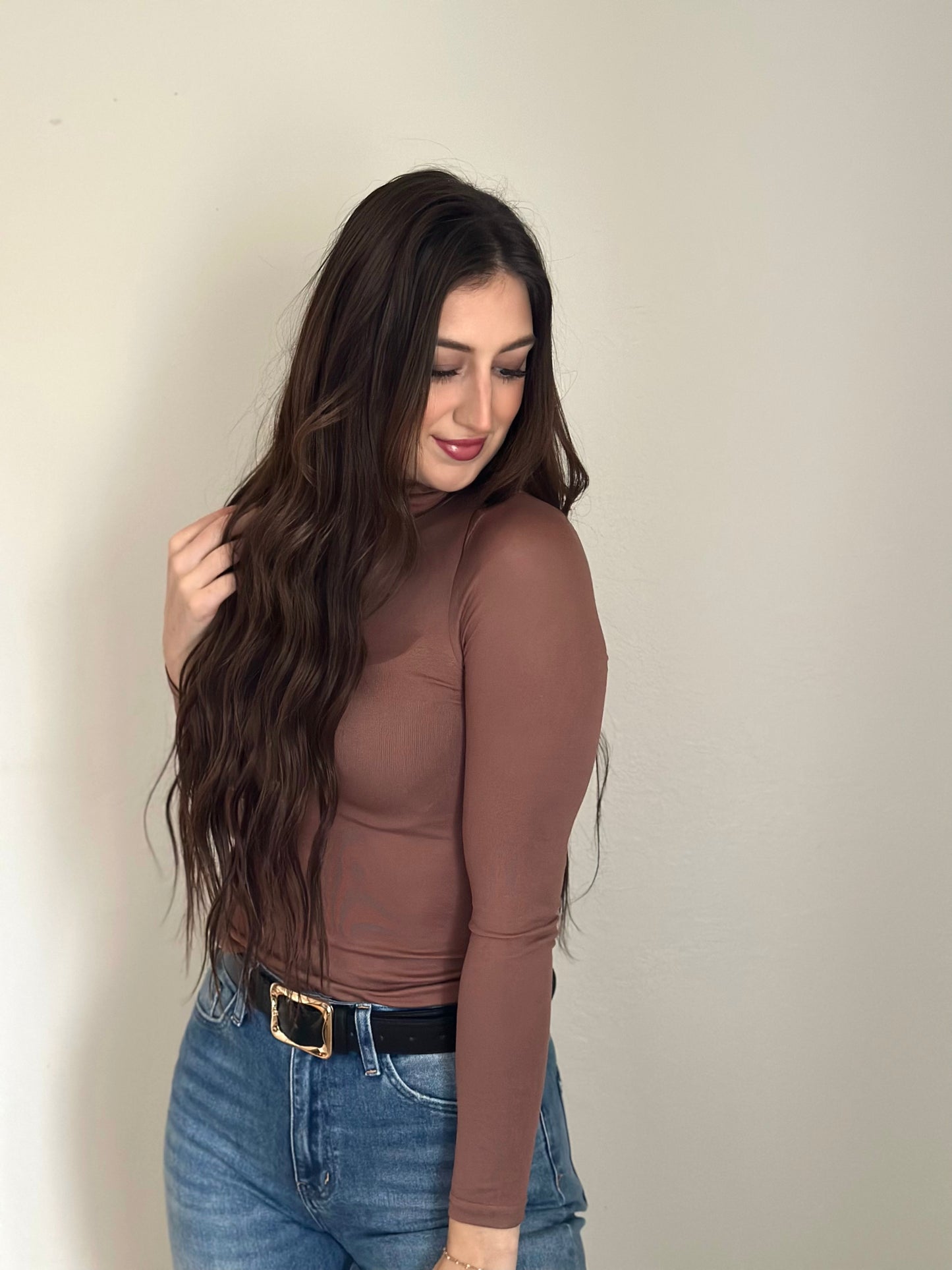 The Perfect Turtleneck Long Sleeve Top